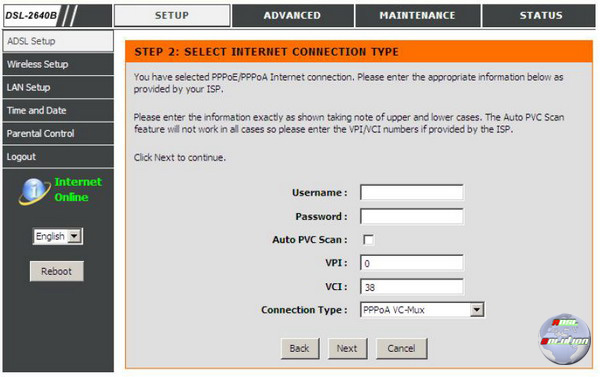 D-Link-DSL2640b Wireless G ADSL2+ Manuale Configurazione Adsl D-Link-DSL2640b Wireless G ADSL2+ Manuale Configurazione Adsl